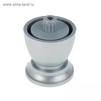 Опора регулируемая ОР 41-К, Н=40 мм, цвет матовый хром