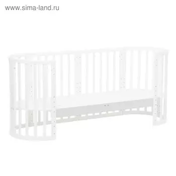 Опорная планка для кроватки детской Polini kids Simple 910, цвет белый