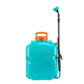 Опрыскиватель аккумуляторный, 12 л, с пластиковым брандспойтом, Finland Aqua