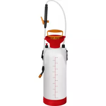 Опрыскиватель помповый, 8 л, переносной, белый, GRINDA