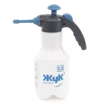 Опрыскиватель помповый ОП-330, 1,5 л, белый, «Жук»
