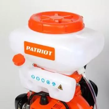 Опрыскиватель ранцевый PATRIOT PT420WF-12, 2Т, 1.8 л.с, 1.3 кВт, 3 л/мин, 14 л, d=4 м