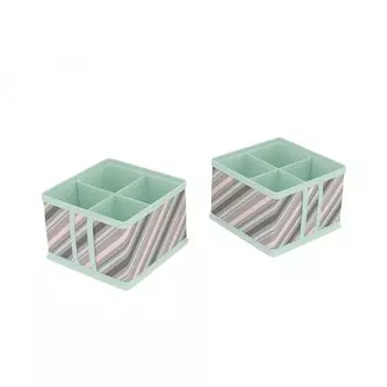 Органайзер Cofret для косметики, 4 ячейки, 15х15х10 см