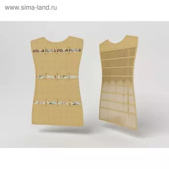 Органайзер для аксессуаров и бижутерии «Флёр», 75х45 см