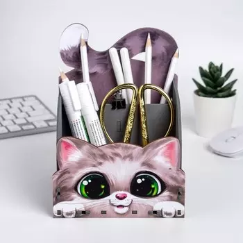 Органайзер для канцелярии «Котик»