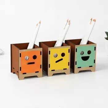 Органайзер для канцтоваров "Роботы", 8.6 х 21 см