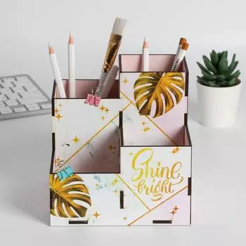 Органайзер для канцелярии «Мрамор»