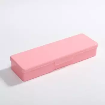 Органайзер для маникюрных/косметических принадлежностей, 18,5 × 6 × 3 см, цвет розовый