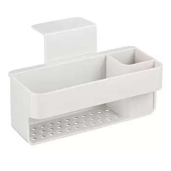 Органайзер для раковины подвесной Smart Solutions Ronja, 15.8х10.8х10 см, цвет светло-серый