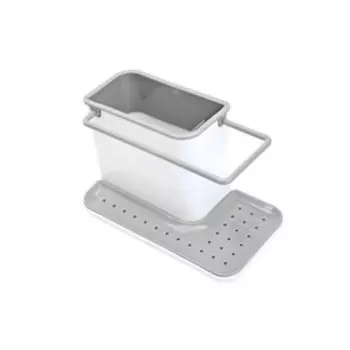 Органайзер для раковины вертикальный, серый