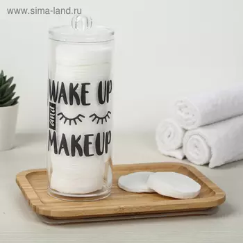 Органайзер для ватных дисков "Make up", 20 х 8 см