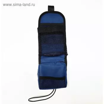 Органайзер на боковину сиденья автомобиля, оксфорд 600, синий