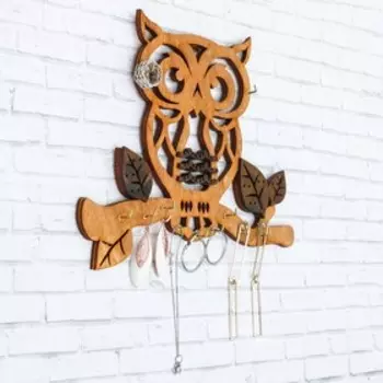 Органайзер настенный для бижутерии "Совушка"