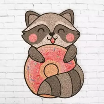 Органайзер настенный пробковый «Енот», 20.7 × 31 см