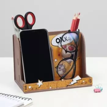 Органайзер с местом под телефон "Совы"