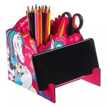 Органайзер для канцелярии, 121516 см, «Минни Маус и единорог»