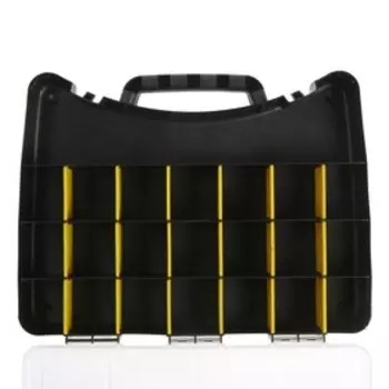 Органайзер с замком ТУНДРА, переставные перегородки, 12", 30022545 мм