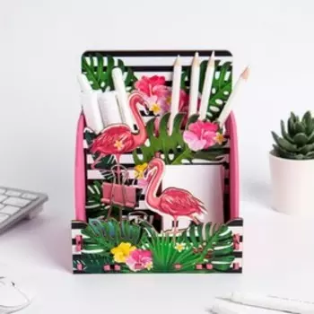Органайзер для канцелярии «Фламинго»