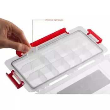 Органайзер ЗУБР 38192-10_z01, "ЕНИСЕЙ-15", 252 х 125 х 34, пластиковый