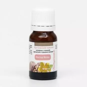 Органелло-капли «Натуроник. Мастер волос» с калиной, лапчаткой и грецким орехом, от выпадения волос, 10 мл