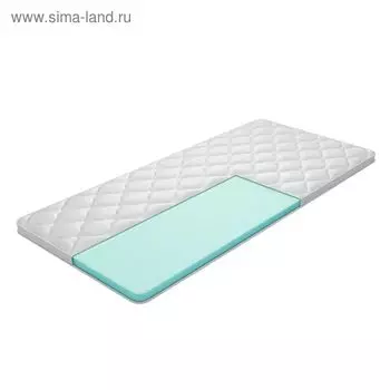 Ортопедическая пена 3 см размер 140х190 см, высота 3 см, чехол Жаккард