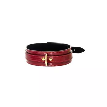 Ошейник, PU кожа, 41 см, красный