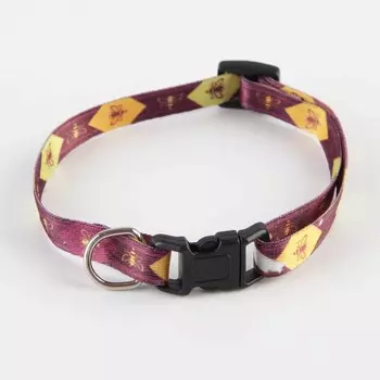 Ошейник для собак и кошек с фастексом «Пчёлы», 30х1 см
