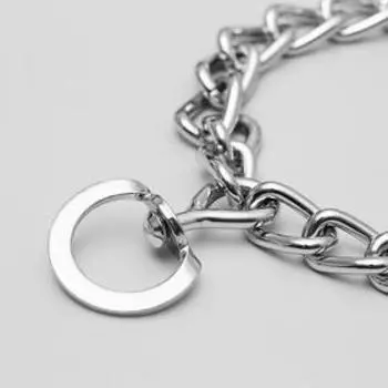 Ошейник - полуудавка строгий, 4 мм х 50 см