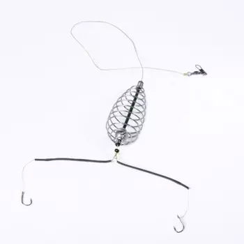 Оснастка донная СПИРАЛЬ 2 крючка 48гр