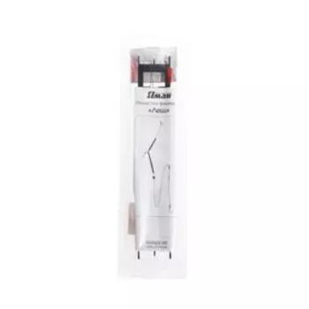 Оснастка фидерная "ЯМАН" Лещ, плетеный шнур 0.25 мм, крючок №6 Chinu Ring, на мотовиле