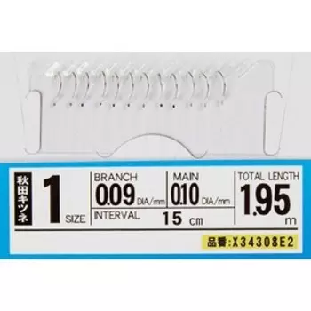 Оснастка HAYABUSA SABIKI E2, крючок №1, 01814