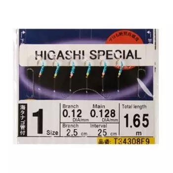Оснастка HAYABUSA SABIKI F9, № крючка 1, 03379