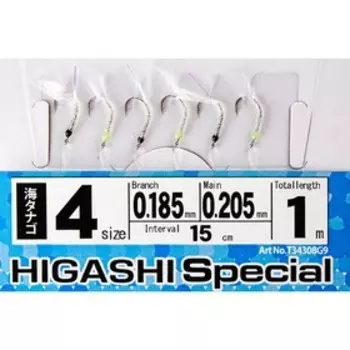 Оснастка HAYABUSA SABIKI G9, № крючка 4, 03401