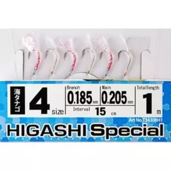 Оснастка HAYABUSA SABIKI H1, № крючка 4, 03380