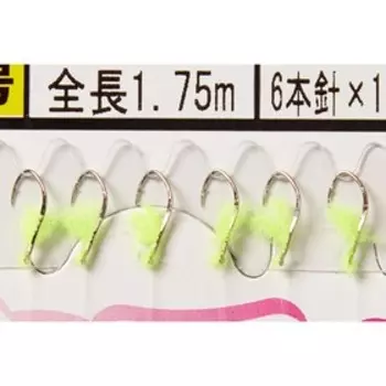 Оснастка MORIGEN SR-554, № крючка 0.6, 1.75 м, желтый, 00302