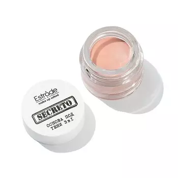 Основа под тени 3 в 1 Estrde Secreto, тон 101 светло розовый