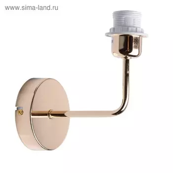Основание бра "Сити", 60Вт E27, цвет золото, красный