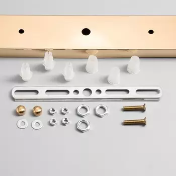 Основание для светильника "Линейный-3" золото 50х5х2см