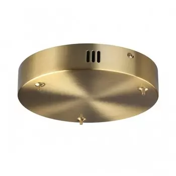 Основание потолочное Lumion. Echo, 200х200 мм, цвет латунь