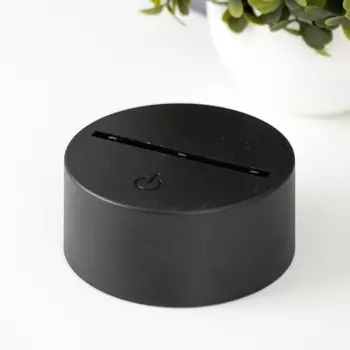 Основание светильника сенсорное LED 7 цветов USB черный 10103.5 см RISALUX