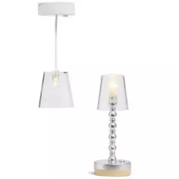 Освещение для домика, торшер и потолочная люстра