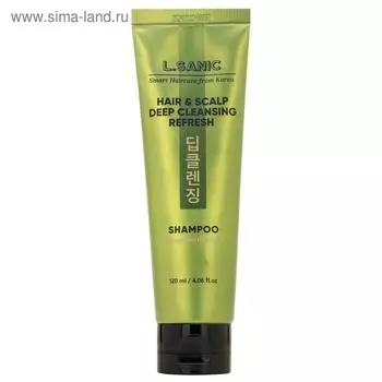 Освежающий шампунь L.Sanic для глубокого очищения волос и кожи головы, 120 мл
