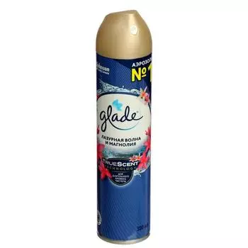 Освежитель воздуха Glade «Лазурная волна и магнолия», 300 мл