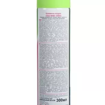 Освежитель воздуха «Голд Винд» 2 в 1 цитрус, 300 мл