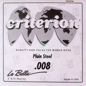 Отдельная 1-я струна La Bella CPS008 сталь, 008