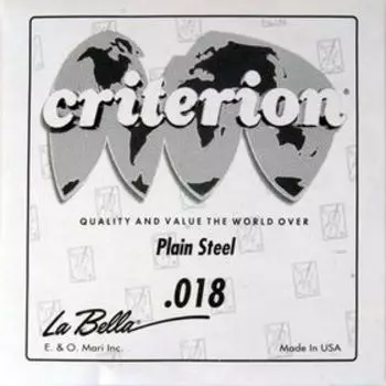 Отдельная струна La Bella CPS018 сталь, 018