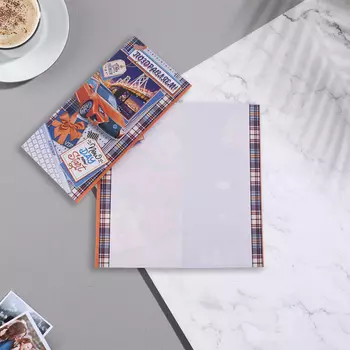 Открытка-евро "Поздравляем!" автомобиль, 11х21,5 см