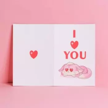 Открытка Happy Birthday, голография, 12 × 18 см