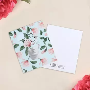 Открытка-инстаграм «С 8 марта», 8,8 х 10,7см