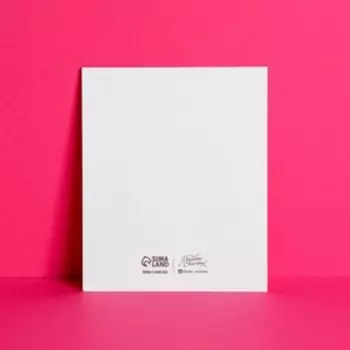 Открытка-комплимент "Thanks" 8,8 10,7 см